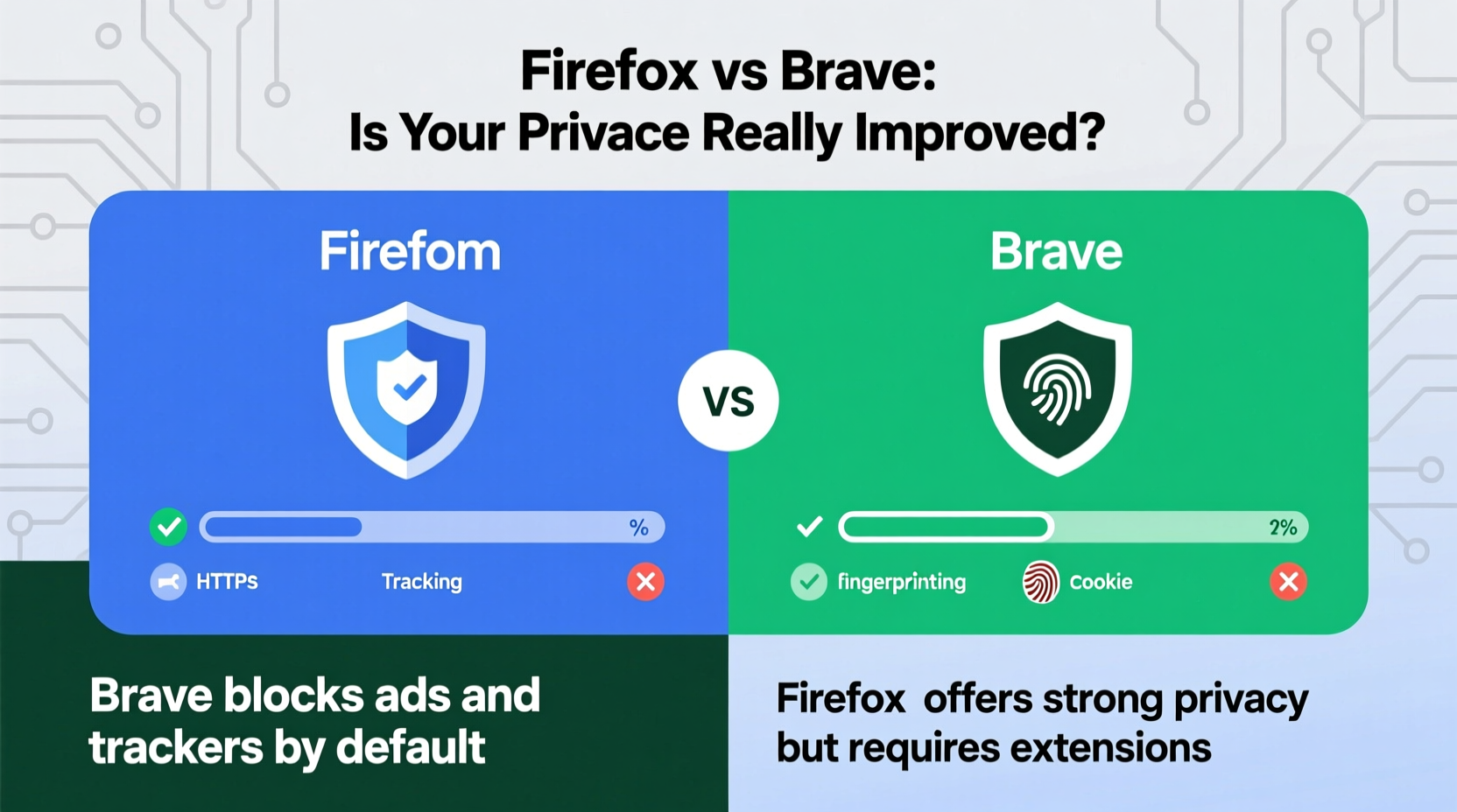 switching from firefox to brave browser is privacy really improved