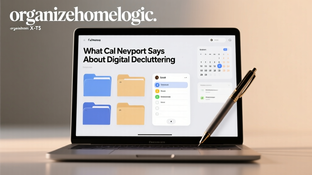 What Cal Newport Says About Digital Decluttering