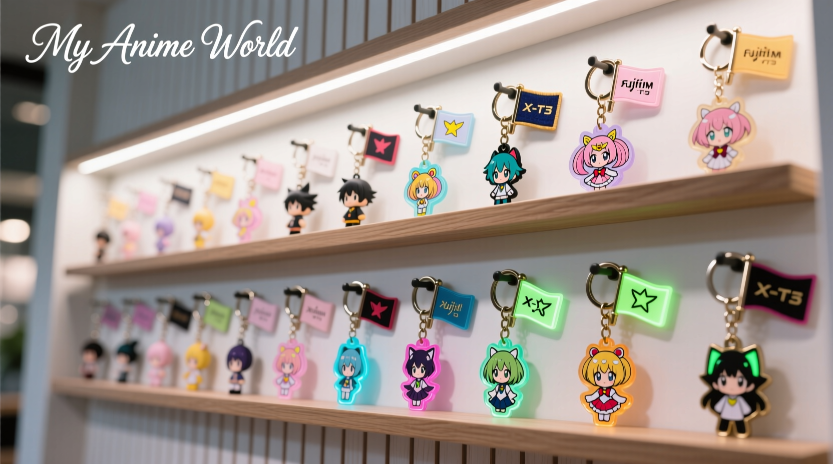 how to personalize your anime keychain collection for maximum shelf appeal