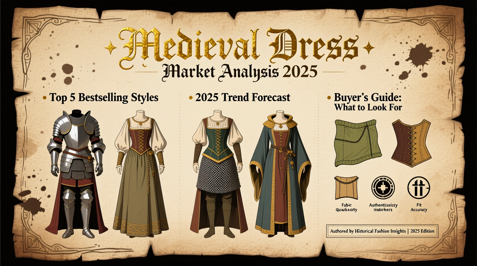 best selling medieval dress