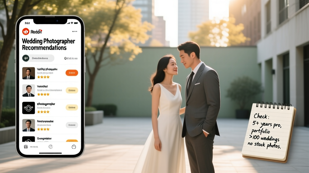 Wedding Photographer on Reddit: Real Checklist (2026)