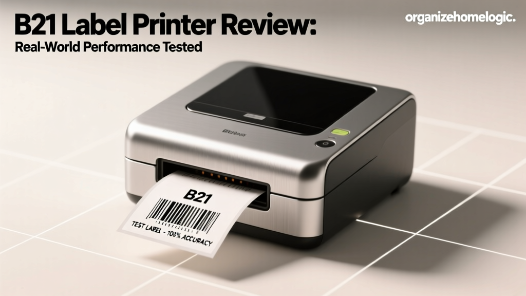 B21 Label Printer Review: Real-World Performance Tested