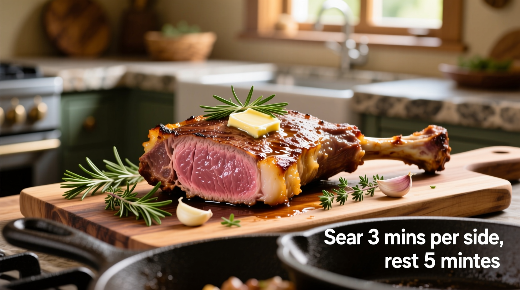 how to cook lamb leg steak