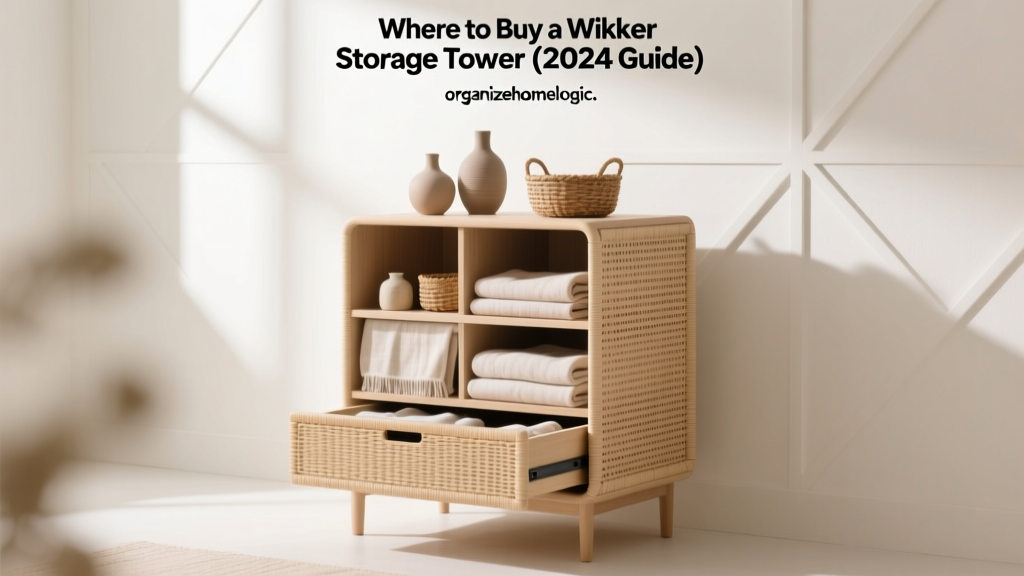 Where to Buy a Wicker Storage Tower (2024 Guide)