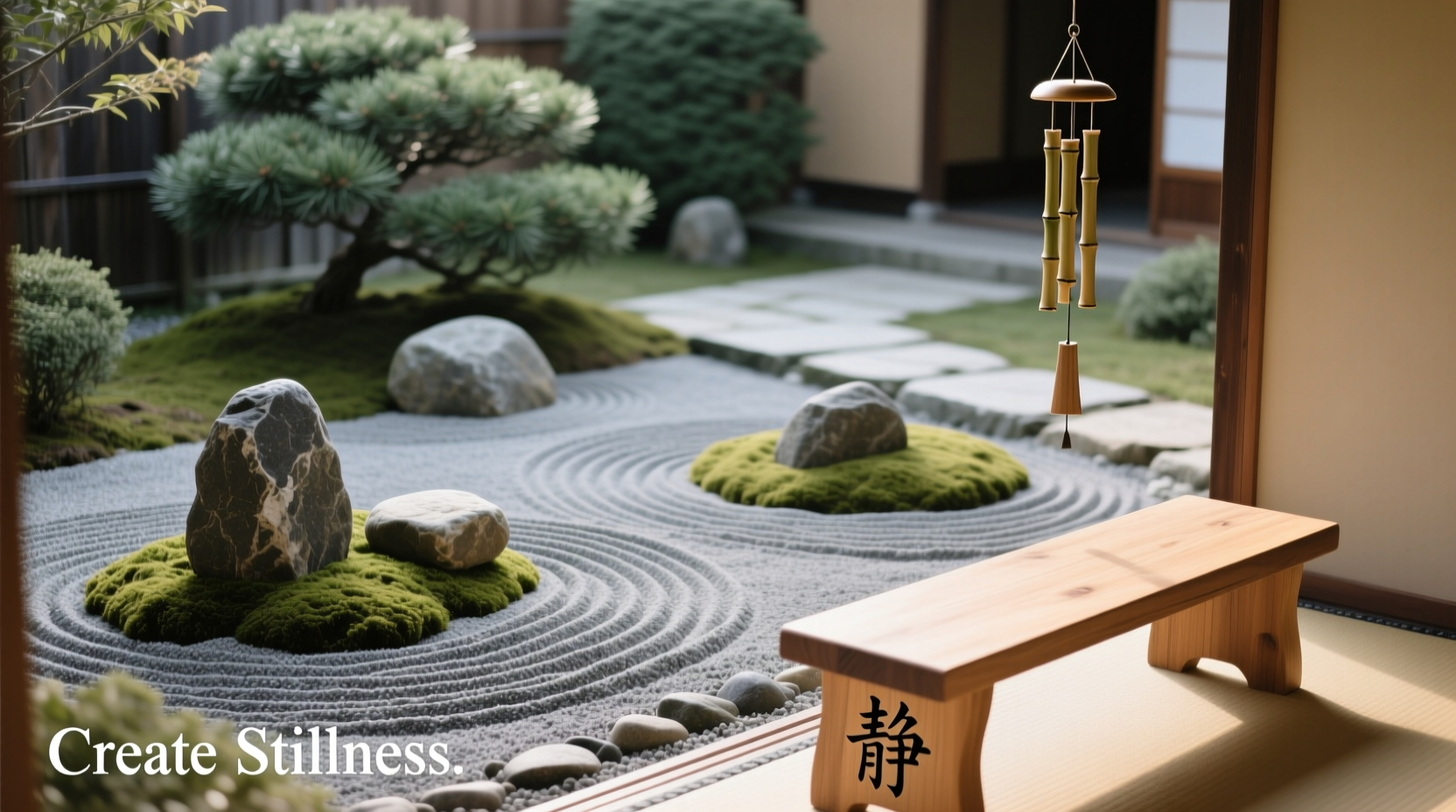 how to create a zen garden in a small backyard or patio