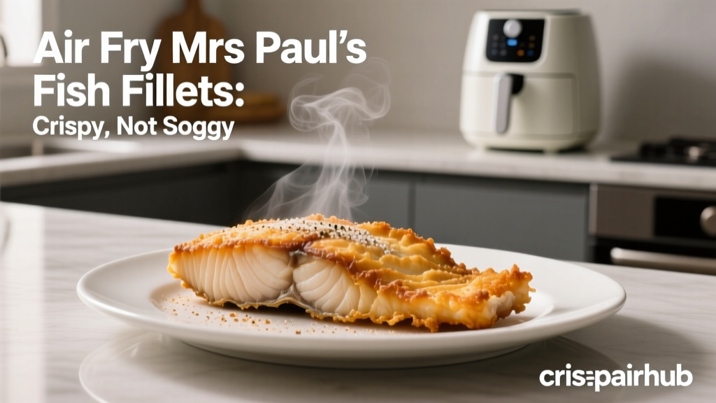 Air Fry Mrs Paul's Fish Fillets: Crispy, Not Soggy