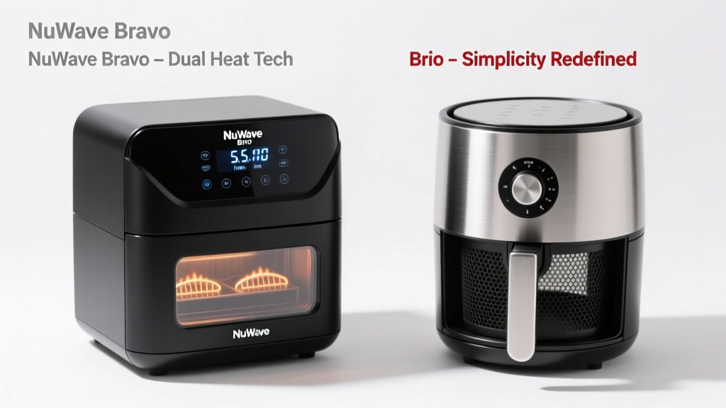 NuWave Bravo vs Brio: Which Air Fryer Wins?