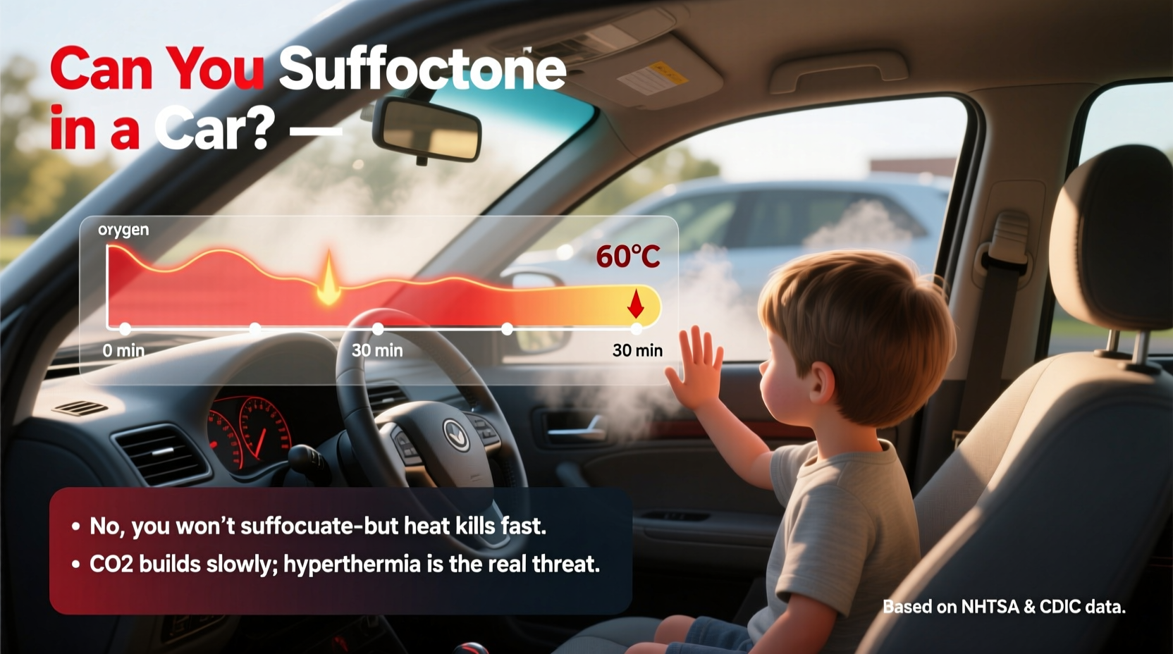 can you suffocate in a car