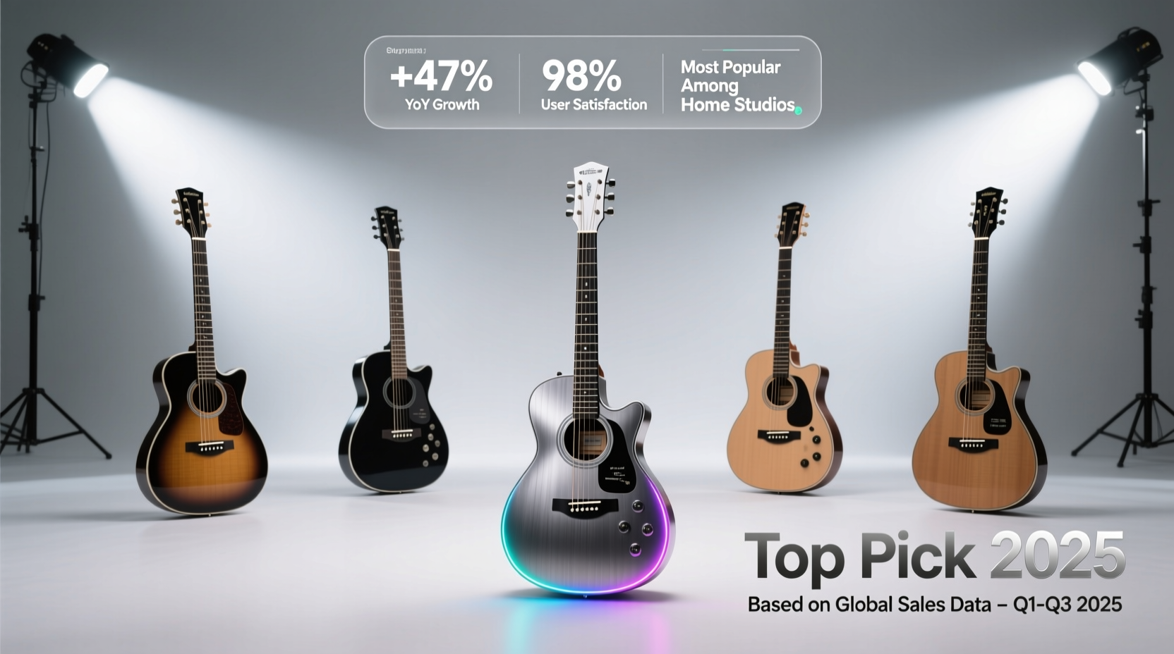 best selling silent guitar