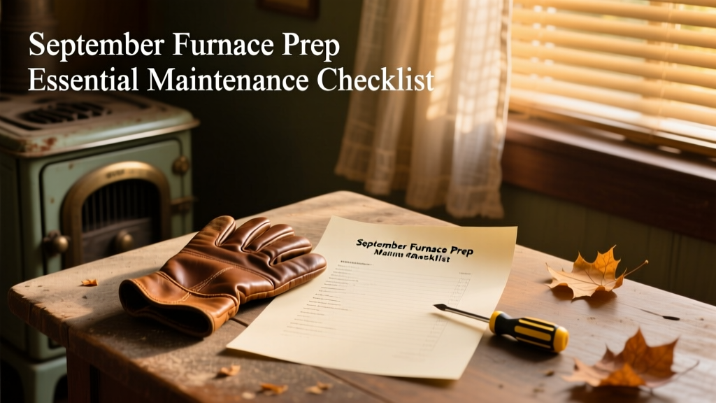 September Furnace Prep: Essential Maintenance Checklist