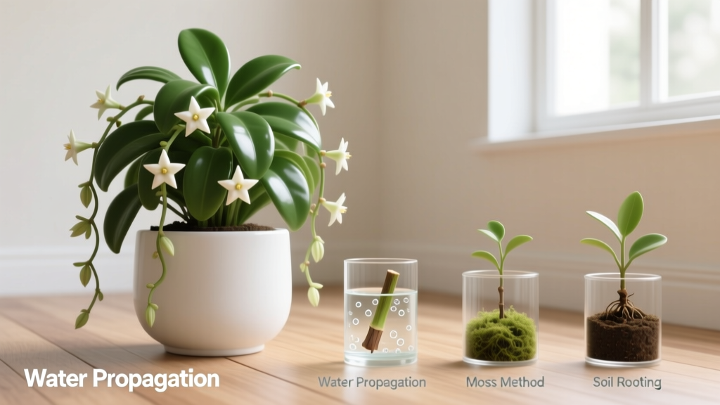 Indoor Wax Plant Propagation: 3 Proven Methods