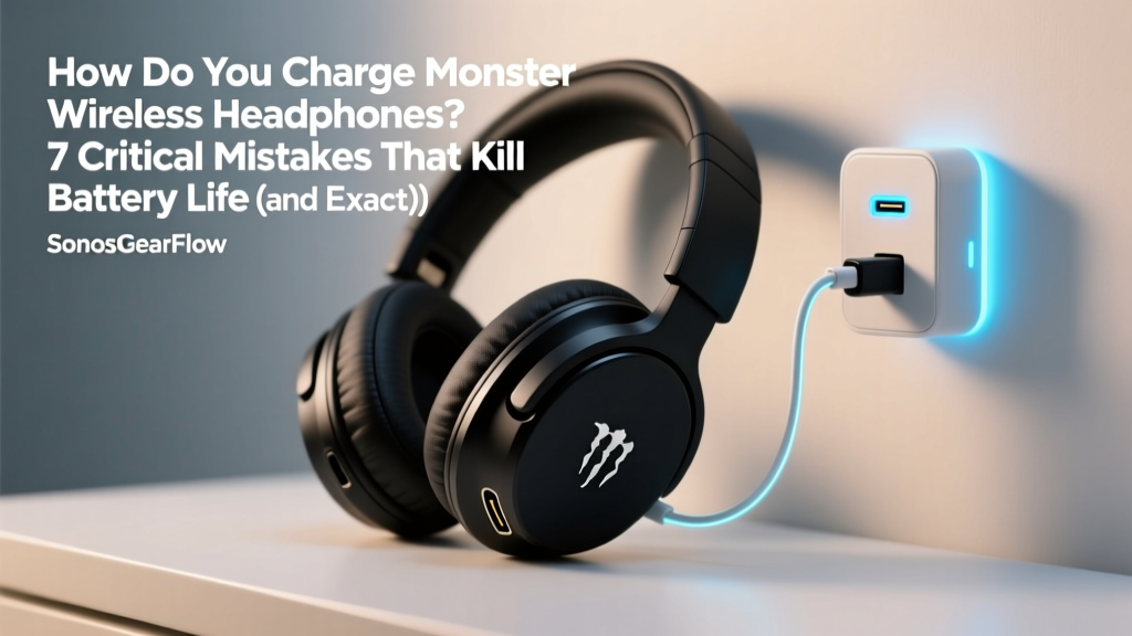 Monster Wireless Headphones Charging Guide (2026)