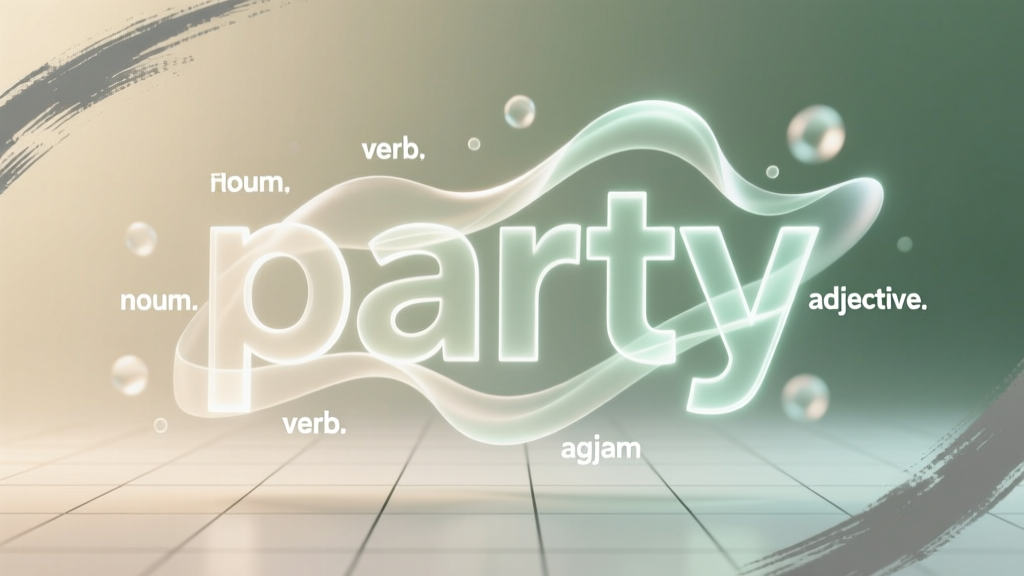Party" Part of Speech: Context Changes Everything (2026)