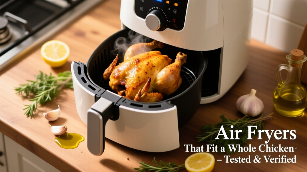 Air Fryers That Fit a Whole Chicken (Tested & Verified)