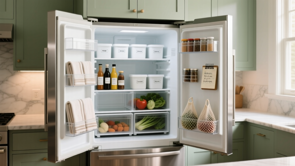 How to Organize a French Door Refrigerator (Step-by-Step)