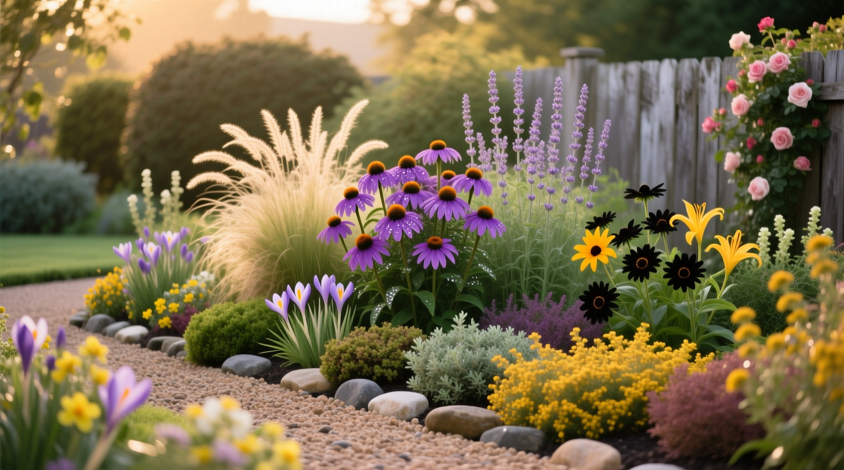 perennial flower bed ideas