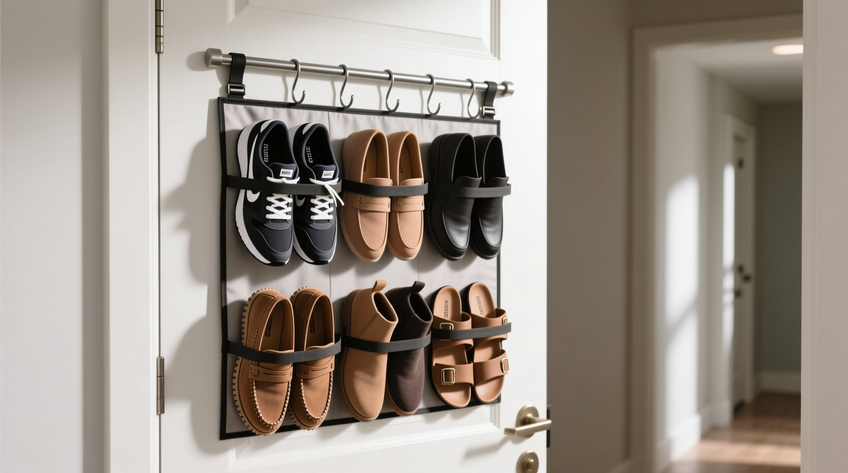 over the door shoe storage uses