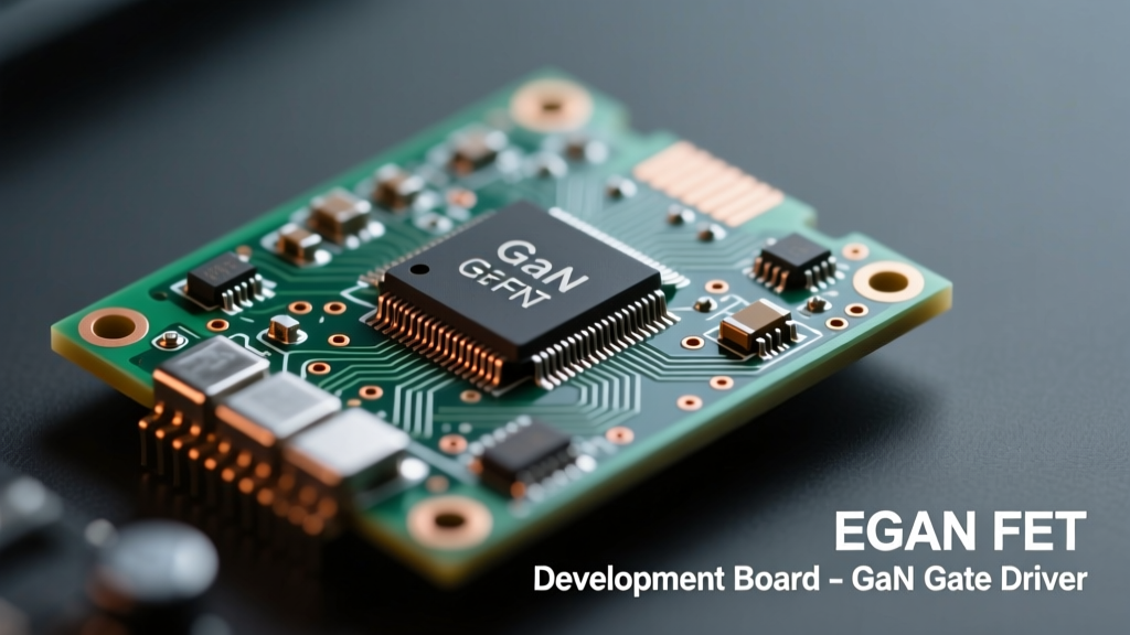 Egan FET Development Board Leverages Dedicated GaN FET Gate Driver for High-Frequency Power Conversion