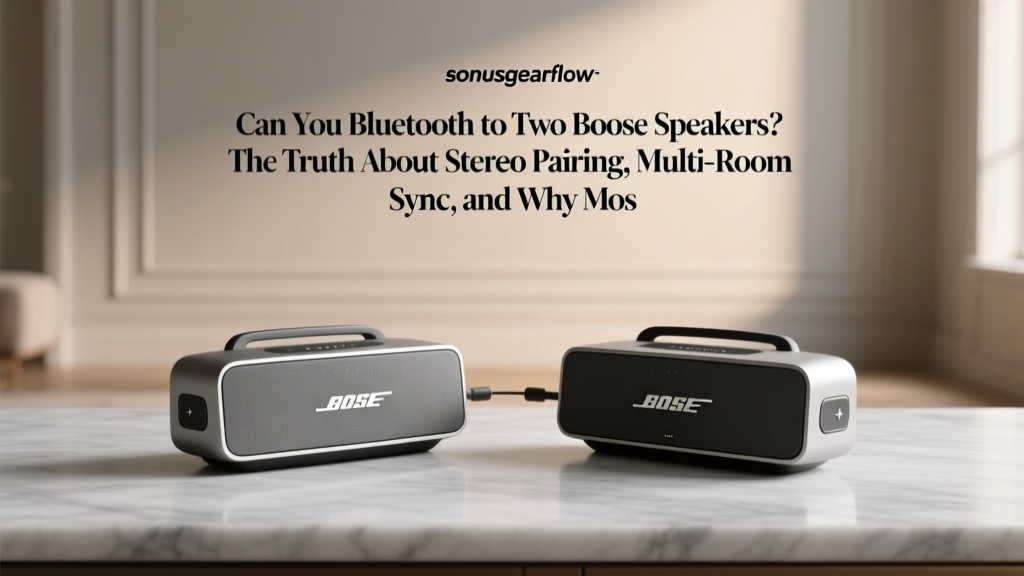 Can You Bluetooth to Two Bose Speakers? (2026)