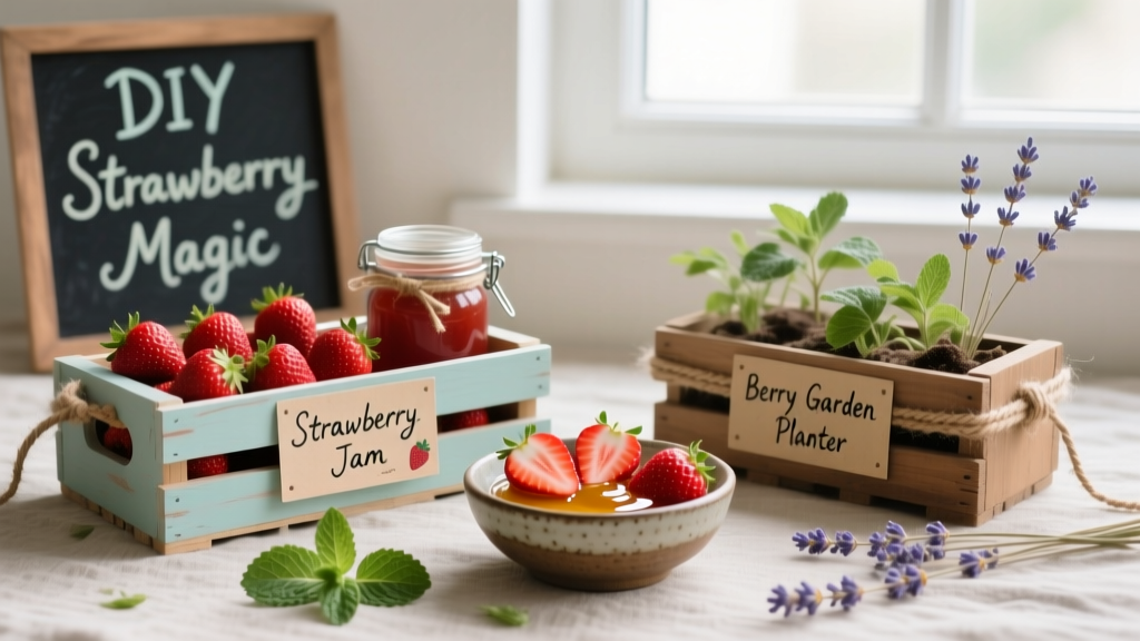12 Practical DIY Strawberry Ideas You Can Build This Weekend — From Vertical Towers to Repurposed Pallet Beds
