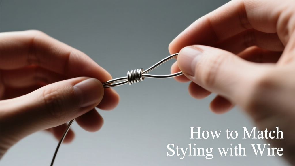 How To Match Styling With Wire: A Precision Guide for Modern Men