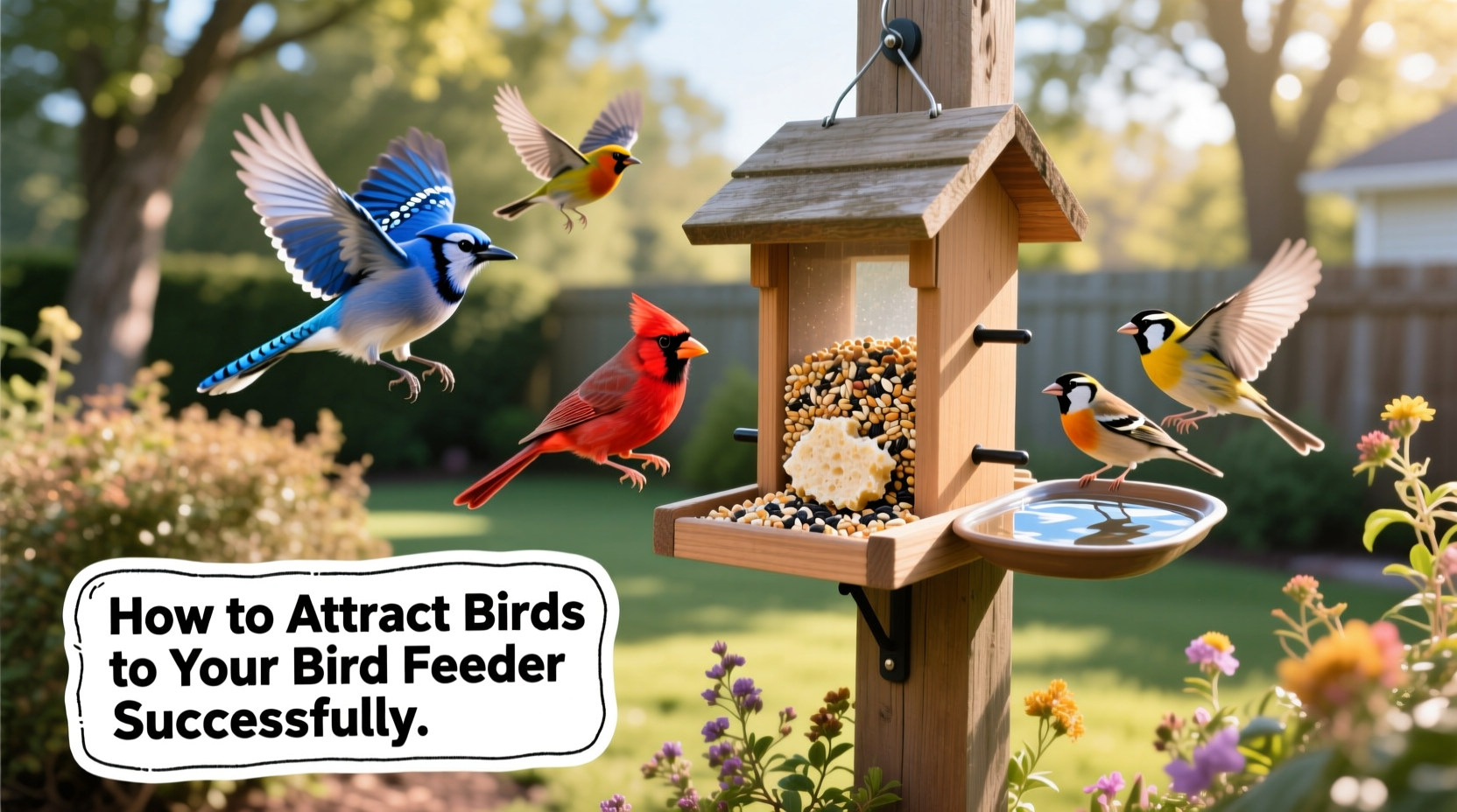 how to attract birds to your bird feeder