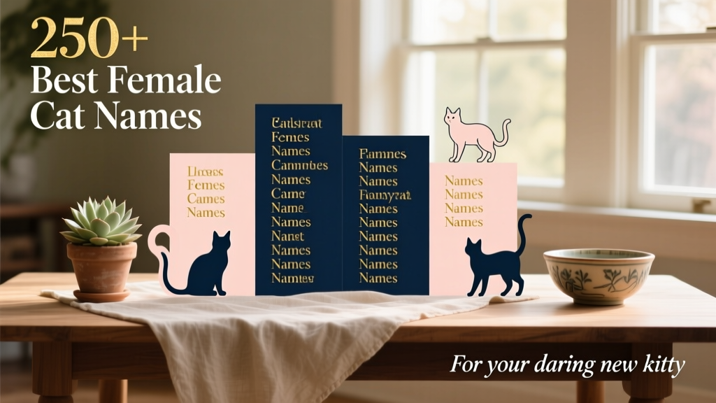 250+ Best Female Cat Names for Your Darling New Kitty