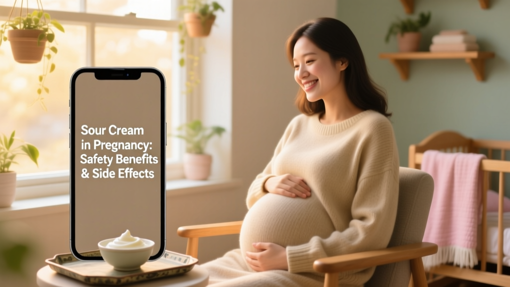 Sour Cream in Pregnancy: Safety, Nutritional Benefits, and Evidence-Based Side Effects