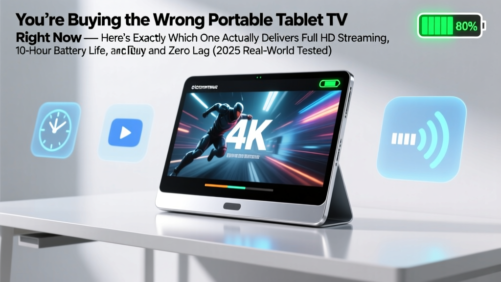 You’re Buying the Wrong Portable Tablet TV Right Now — Here’s Exactly Which One Actually Delivers Full HD Streaming, 10-Hour Battery Life, and Zero Lag (2025 Real-World Tested)