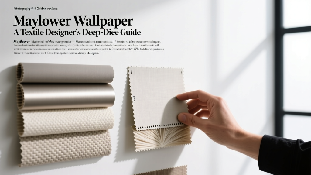 Mayflower Wallpaper: A Textile Designer’s Deep-Dive Guide