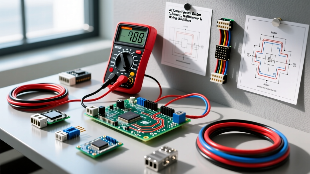 AC Current Symbol Guide: Schematic, Multimeter & Wiring Identifiers