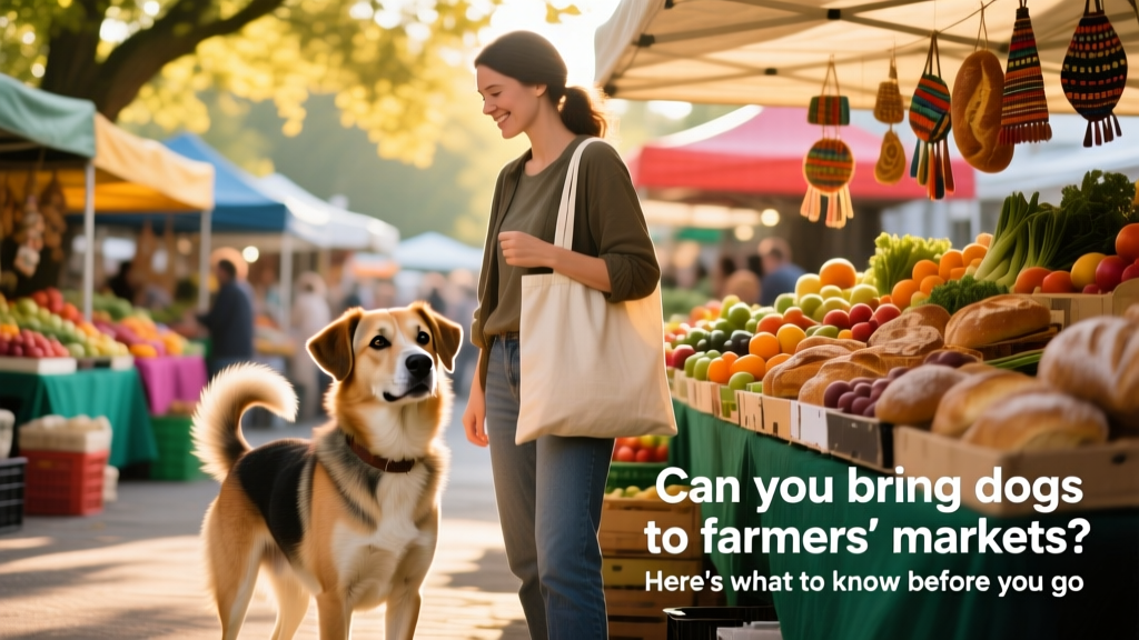 Can You Bring Dogs to Farmers' Markets? Here's What to Know Before You Go