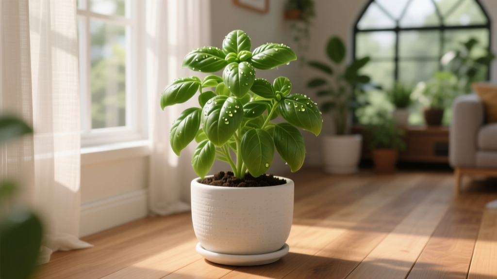 Indoor Basil Watering Guide: Science-Backed Schedule