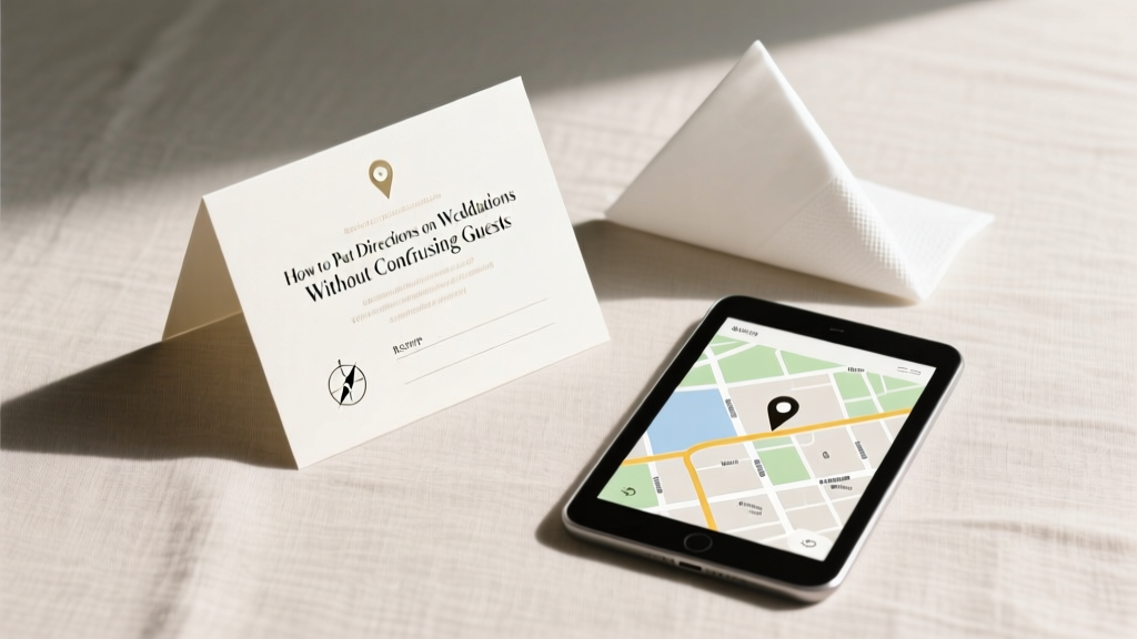 Wedding Invitation Directions: Clear & Confusion-Free