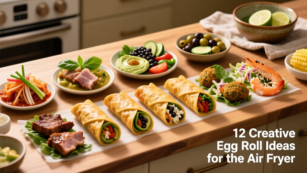12 Creative Egg Roll Ideas for the Air Fryer
