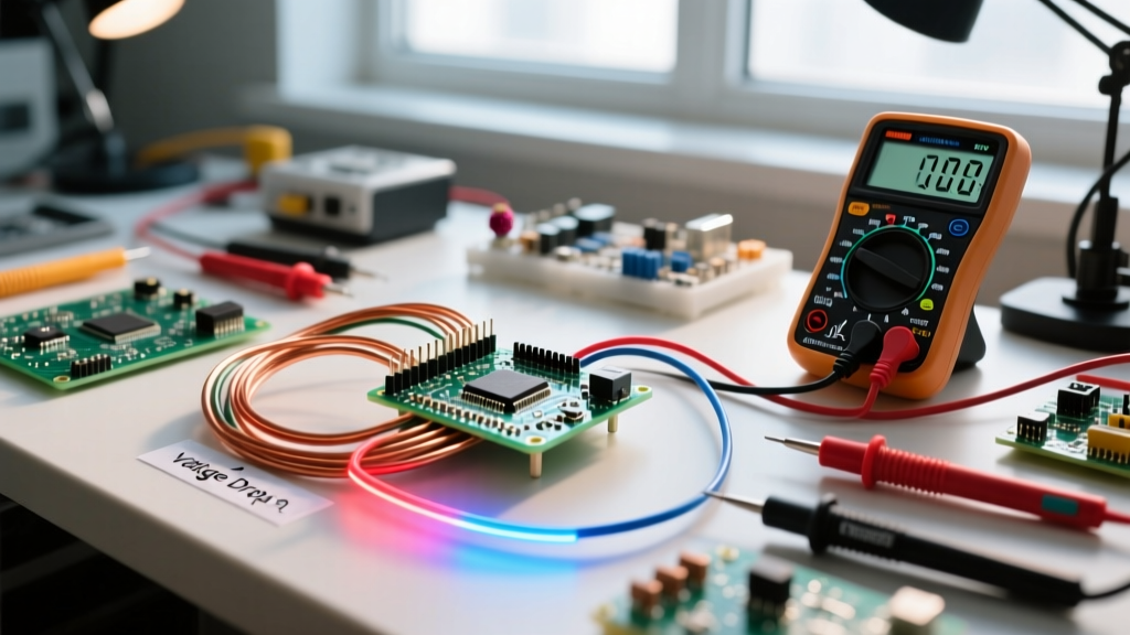 Voltage Drop Calculation: Exact Formulas, Worked Examples, and NEC Limits
