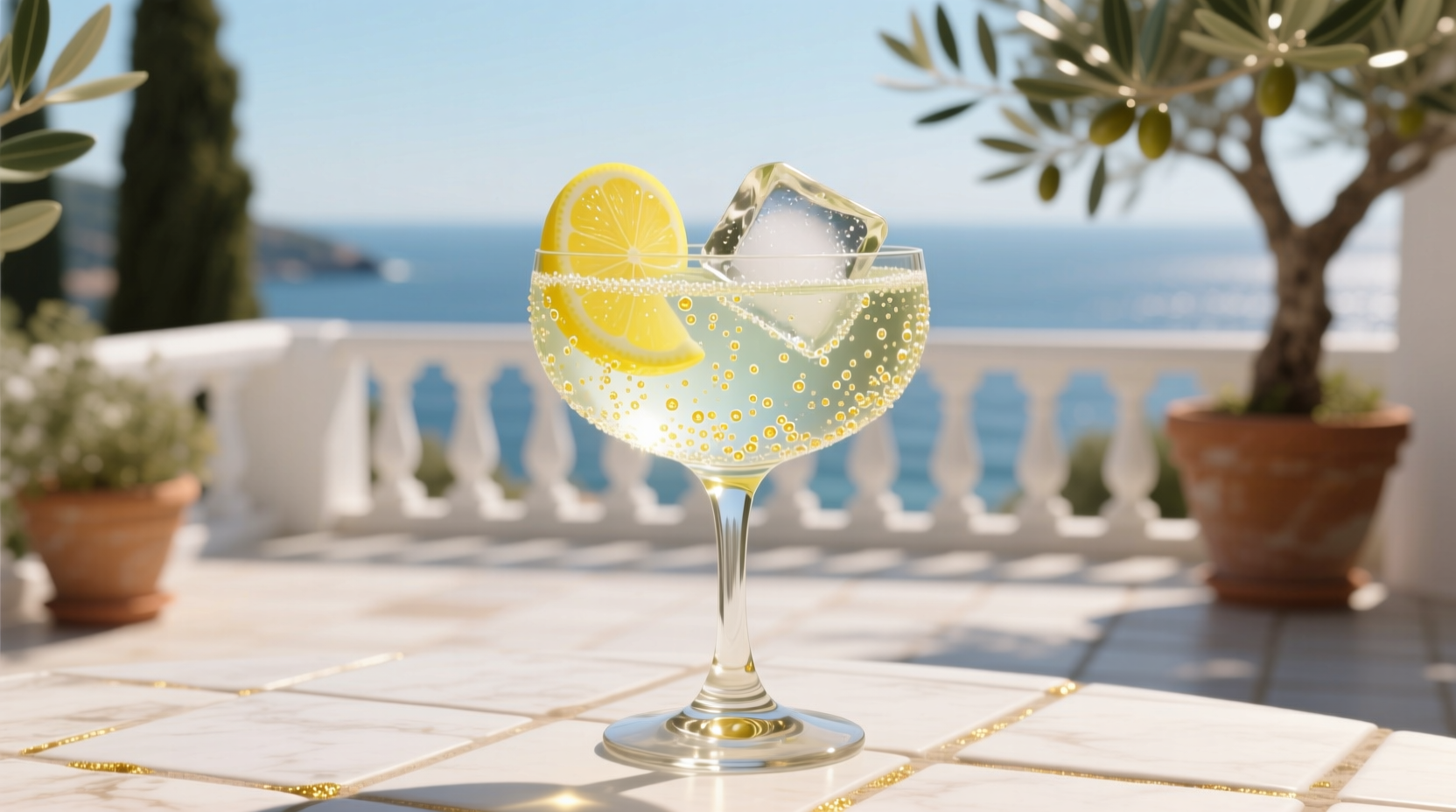 make a refreshing two ingredient cocktail with lemonade