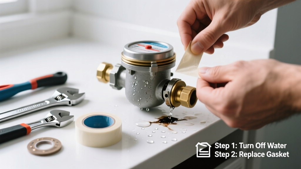 How to Fix a Leaking Water Meter at Home
