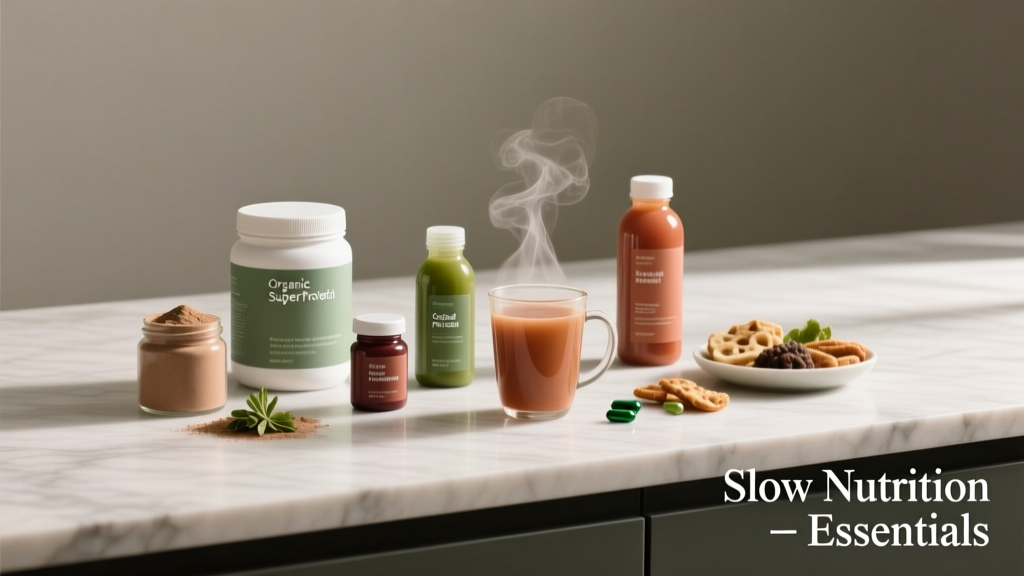 Slow Nutrition Essentials: Mindful Eating, Real Food Rhythms, and Sustainable Health