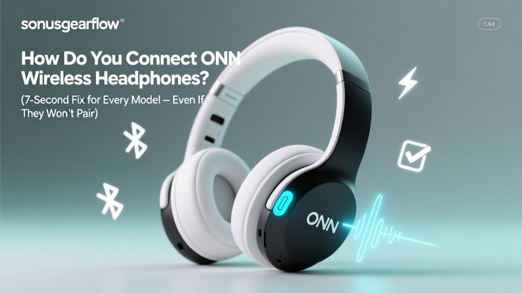 How to Connect ONN Wireless Headphones (2026)