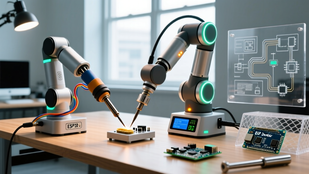 Desktop Robotic vs Manual Soldering Arms: A Buyer's Comparison