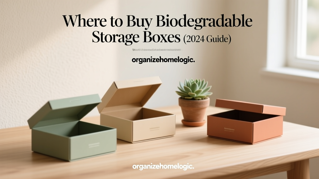 Where to Buy Biodegradable Storage Boxes (2024 Guide)