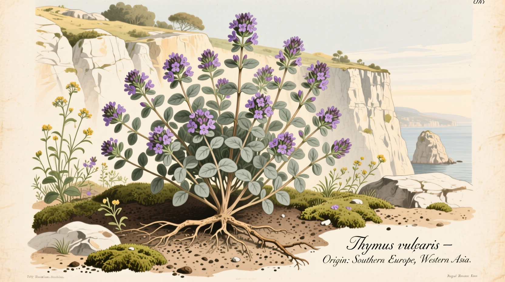 the origin and botanical background of thyme