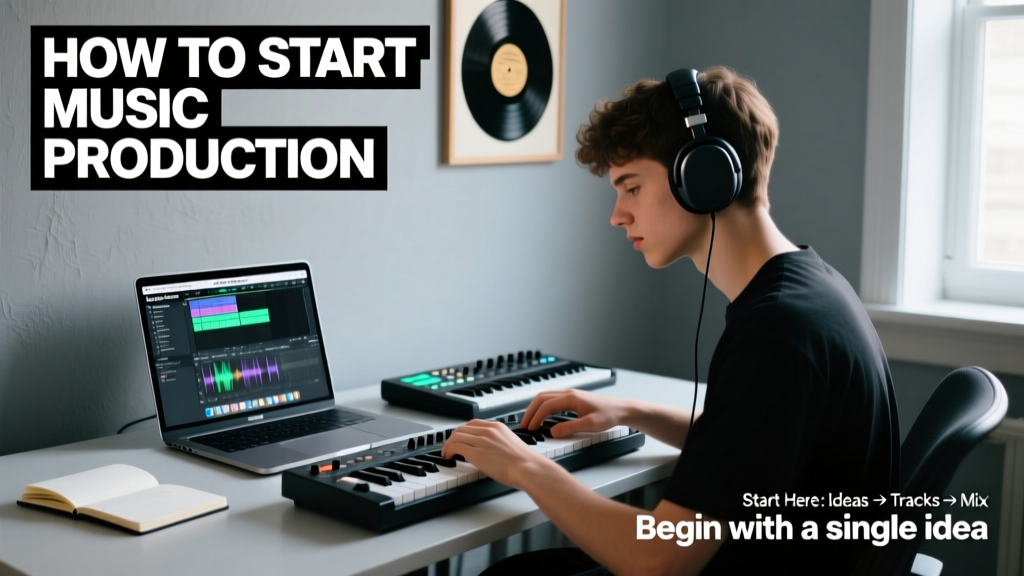 How to Start Music Production: A Practical, Step-by-Step Guide for Beginners