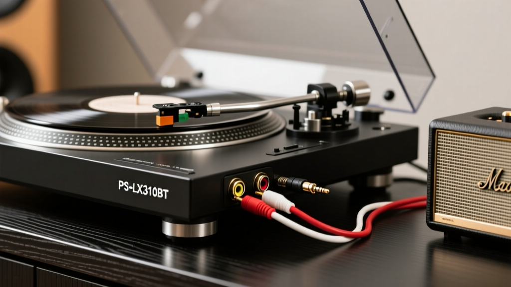 Sony PS-LX310BT to Non-Bluetooth Speakers (2026)