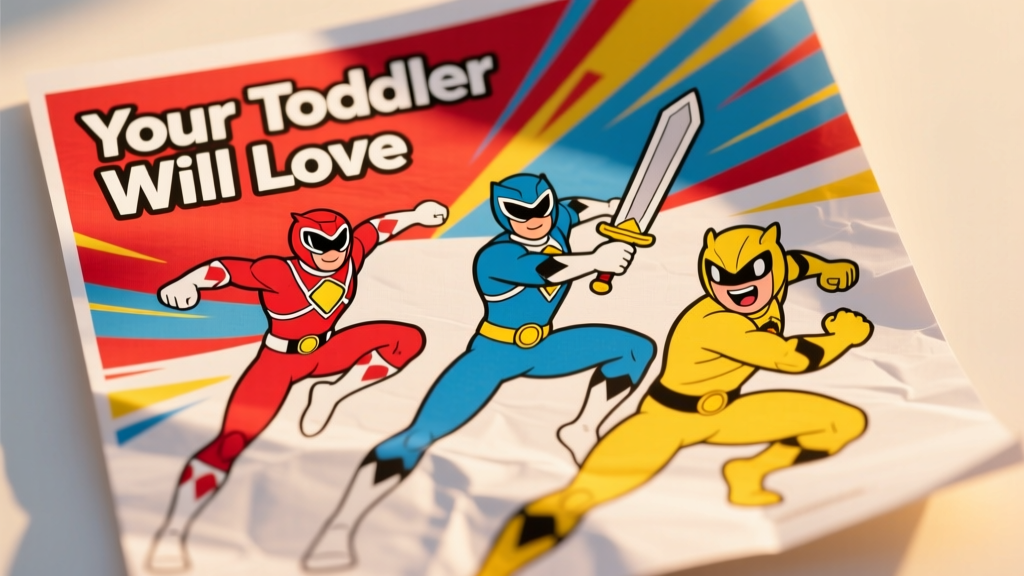 Exciting Power Rangers Coloring Pages Your Toddler Will Love: Developmentally Smart Activities for Ages 2–4