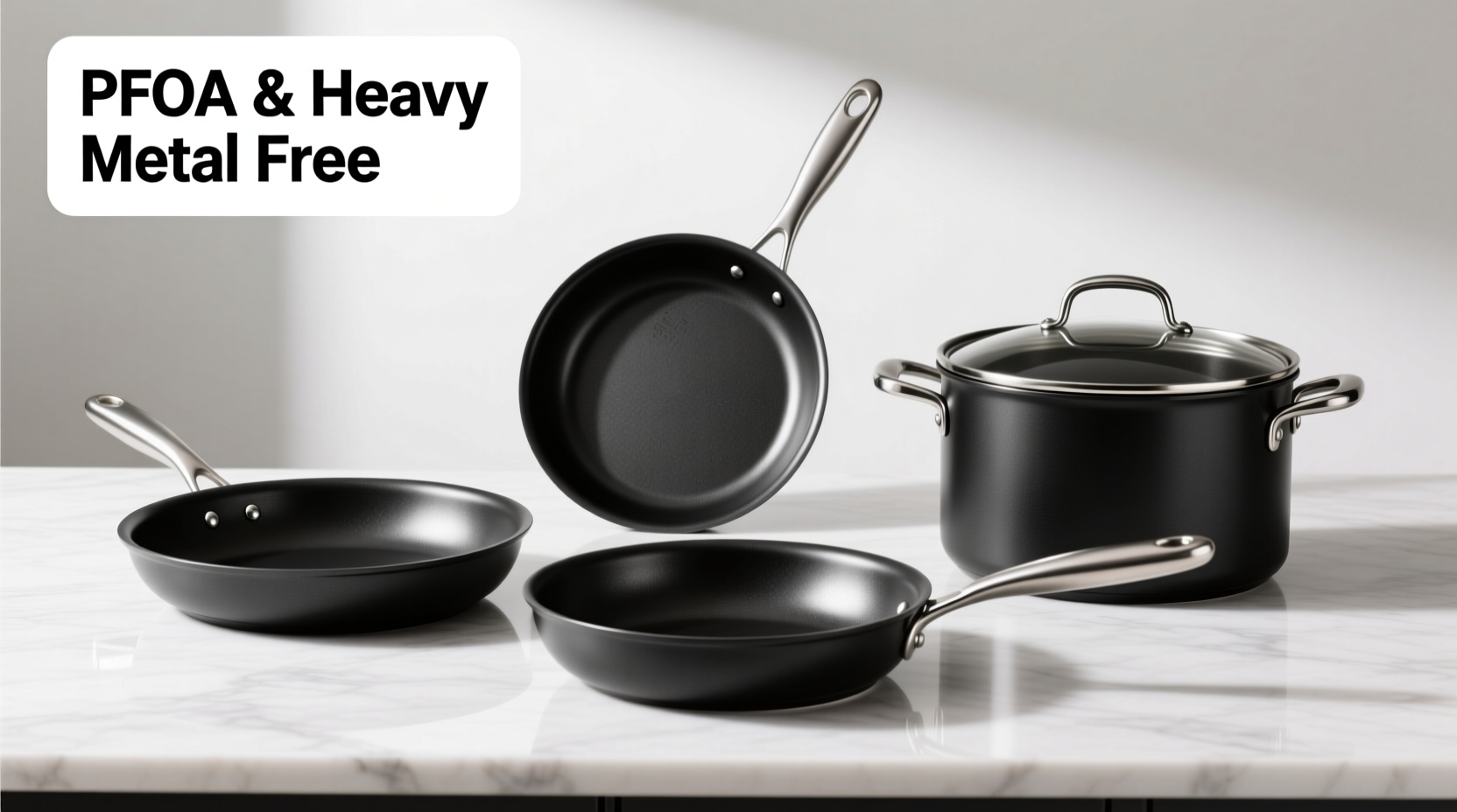 best non stick cookware sets free from pfoa and heavy metals