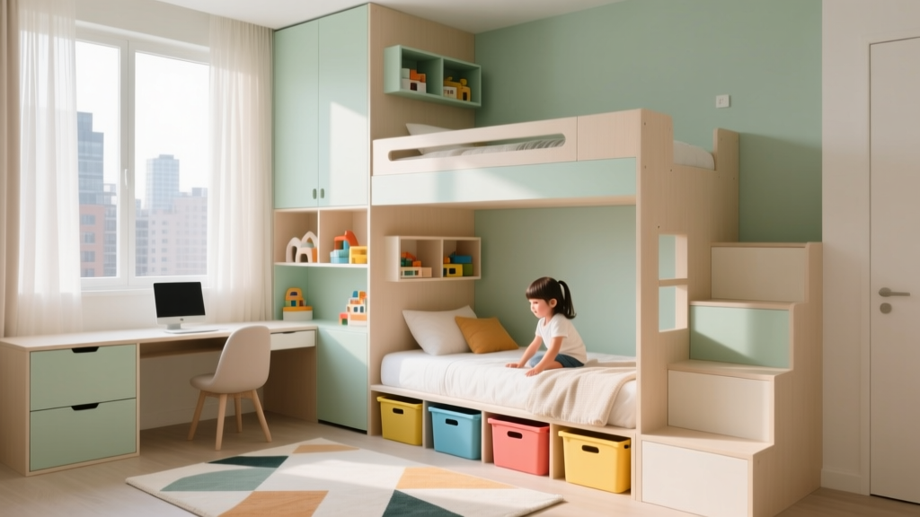 Small Kids' Bedroom Ideas: Smart Space Solutions