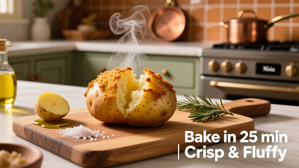 How to Bake a Potato in a Ninja Dual Fryer (Crisp & Fluffy!)