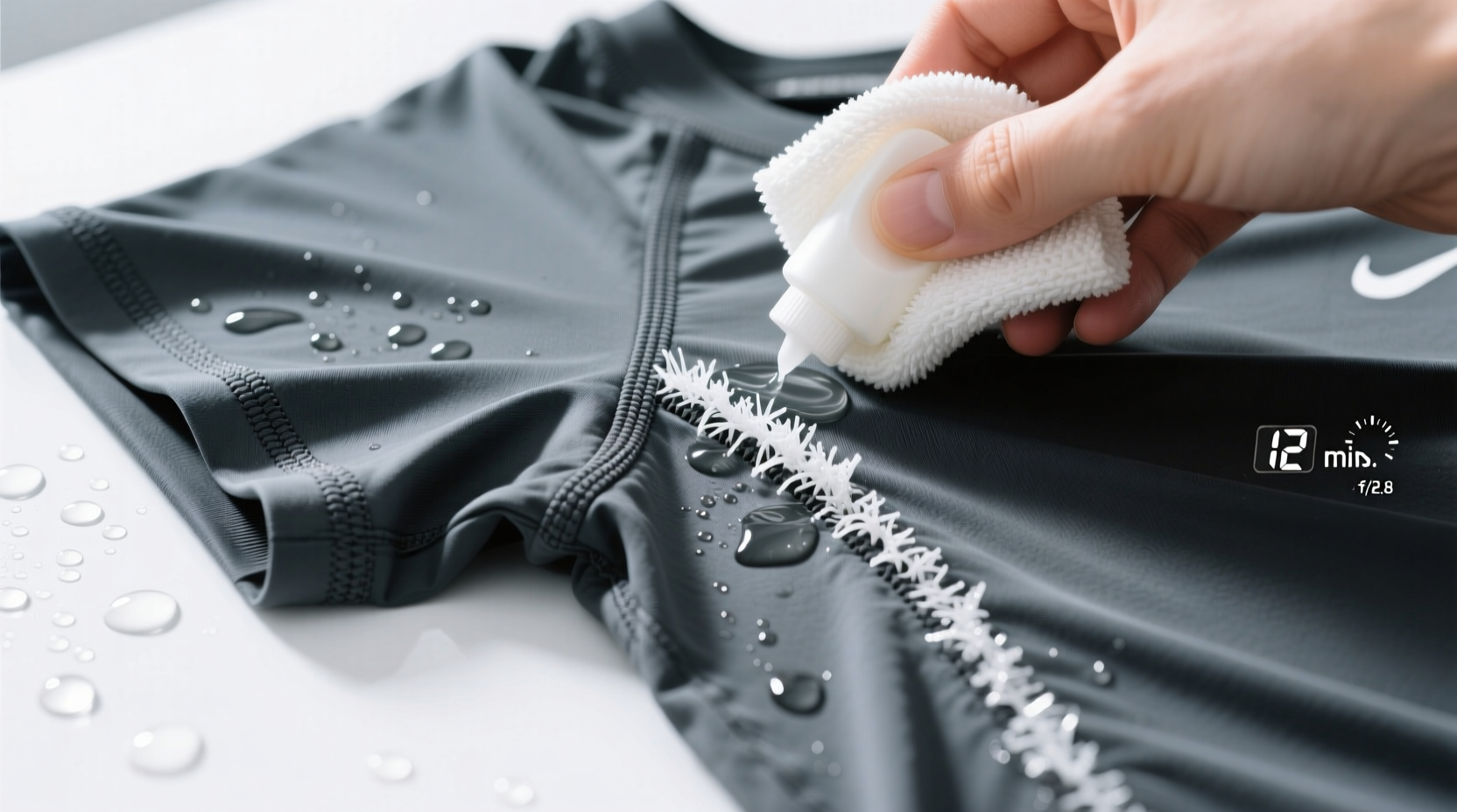 how to remove deodorant buildup from performance knit